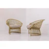 Rattan Lounge Chair Set (2 pcs)