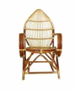 High-Back Royal Rattan Chair