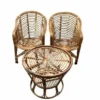 Compact Rattan Bistro Set