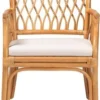 Woven Rattan Arm Chair