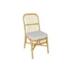 Rattan Dining Chair With Cushion