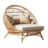 Rattan Dome Lounge Sofa Chair