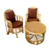 Classic Rattan Chair Set With Cushions
