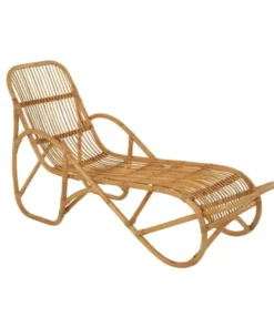 Rattan arm Recliner Lounger