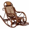 Vintage Rattan Rocking Chair