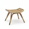 Small Rattan Footstool