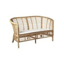 Rattan 2-Seater Sofa