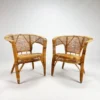 Classic Cane Barrel Chair (Pair)