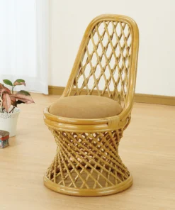 Rattan High-Back Weaving Chair
