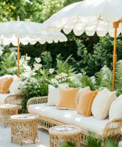 Outdoor Rattan Sofa Set