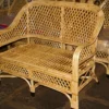 Traditional Rattan Two-Seater
